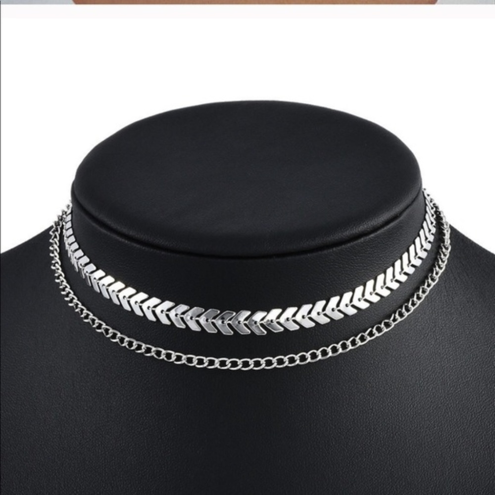 Silver or Gold Tone Bohemian Boho Goddess Necklace